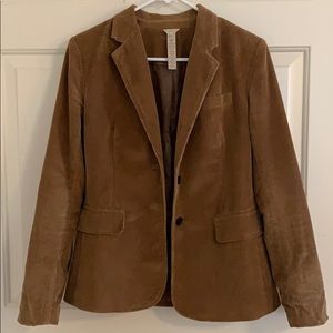 J Crew Camel Corduroy Blazer